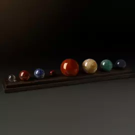 Интерьерное украшение "Планеты Солнечной системы" размер M